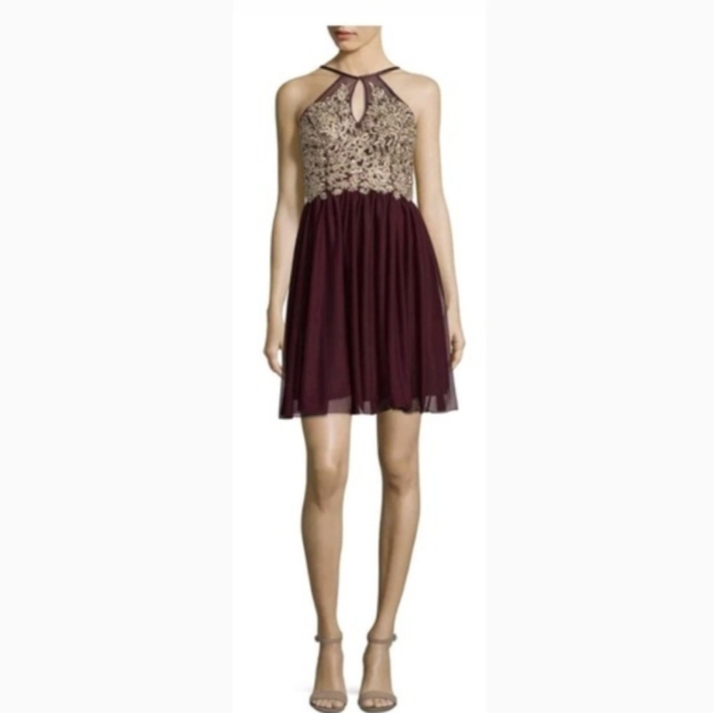 My Michelle embellished bodice dress size 11